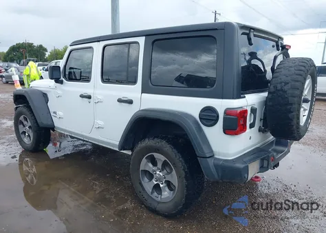 2018 Jeep Wrangler Unlimited Rubicon 4X4 из США, поврежденный, VIN 1C4HJXFGXJW211119